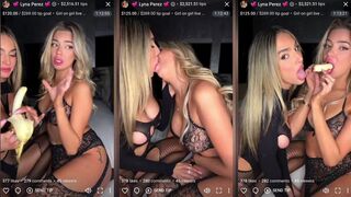 Lyna Perez Banana Blowjob Video Leaked - Internet Chicks