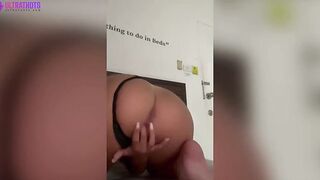 Swedish Isabella Milosevic - Fingering Her Tight Pussy From Behind