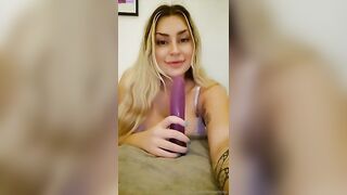 Swedish  Snowmixy Blowjob Dildo