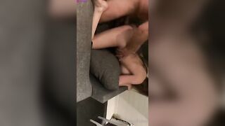 Swedish Milf Ndavo - Fucking Doggy In Sofa