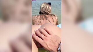 Swedish Lisa - Fucked On The Beach Part 2