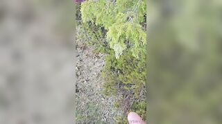 Swedish Milf Foxyswede - Masturbates Her Pussy Outside