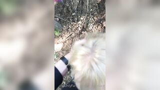 Swedish Sweetsindy - Blowjob In Forest