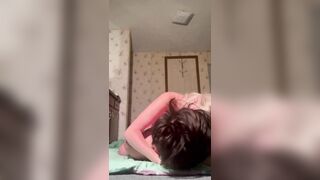 Swedish Amateur Blonde - Riding Big Dick With Bouncing Tits