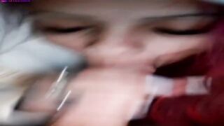 Swedish Angela Jonasson - Blowjob Until Facial Cumshot