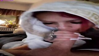 Swedish Angela Jonasson - Blowjob Until Facial Cumshot