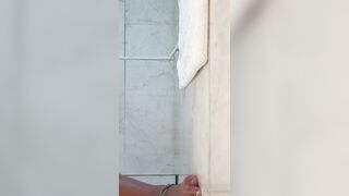 Mia Khalifa Undressing Naked in Shower On Live