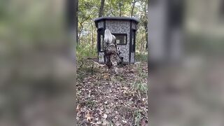 Kacey Kay Getting Banged Outside in Forest