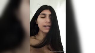 Mia Khalifa - Morning Tease Livestream