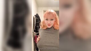 Swedish Gamer Girl Amadani - Flashing And Bouncing Her Big Tits