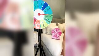 Swedish ThatYoungBlonde - Spin The Wheel Ends With Blowjob And Creampied Pussy