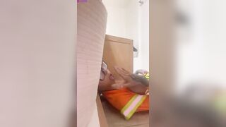 SwedishKiller Riding Dildo On Floor