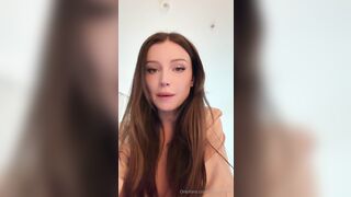 Dainty Wilder Morning Sex Roleplay With Big White Dildo