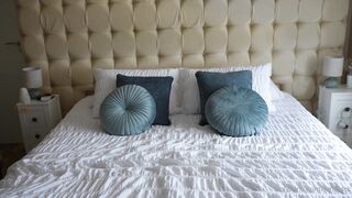 Gorgeous Emily Black Wet Masturbation With Her Big White Dildo