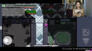 Toni Camille - Playing Among Us Topless