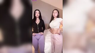 Aishah Sofey x Sophie Rain Sexy Undressing