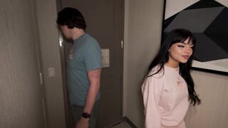 Hannah Jo Gets Fucked Raw By 2 White Guys