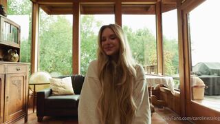 Caroline Zalog Trying Clothes On Liveshow