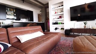 Alanna Pow Surprised By Massive White Cock