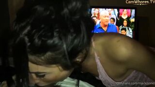 mackzjones - Hot Blowjob Infront Of TV