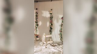 Little Polish Angel Teasing In Lingerie