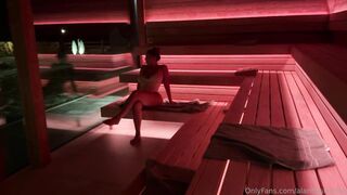 Alanna Pow Fucking Random Guy In Sauna