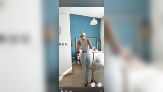 Marley Mystique Undressing And Twerking Big Ass