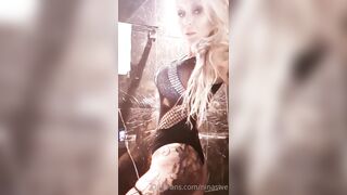 Swedish Milf Nina Shows Her Tight Body