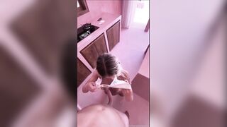 Beautiful Rebecca McLeod Gets Fucked Hard Over Kitchen Counter