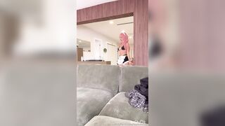 Layladeline Wearing Busty Maid Outfit While Getting Pounded