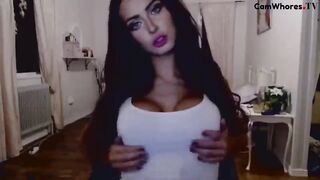 Swedish Simone Asberg Big Tits Tease
