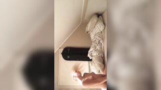 Norwegian Blonde Dancing Topless