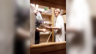 Swedish Blonde Hottie Fucked At Work