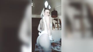 Swedish Milf Nasty Playboy Bunny Cosplay Tease