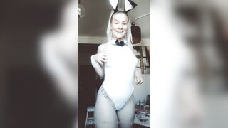 Swedish Milf Nasty Playboy Bunny Cosplay Tease