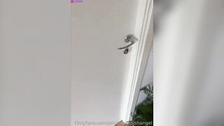 Jennyswedishangel Fingered Doggy x Cum Inside Pussy