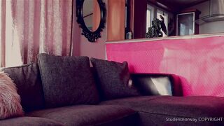 Norwegian Student Tight Body Striptease
