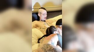 Thai Slut BigCatMia First Threesome Sextape
