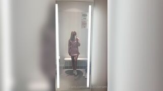 Norwegian Blonde Babe MissAndersen Big Tits In Mirror