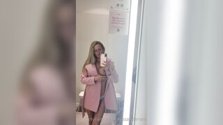 Norwegian Blonde Babe MissAndersen Big Tits In Mirror