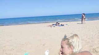 Swedish Milf Nasty Hot Tight Body At The Beach
