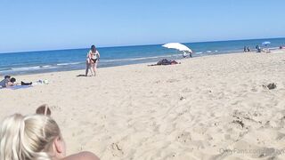 Swedish Milf Nasty Hot Tight Body At The Beach