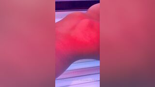 Norwegian Missreca Topless In Solarium