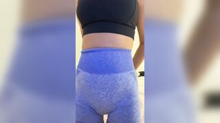 Norwegian Cutie Shows Her Big Ass x Tight Pussy