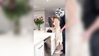 Anya Matusevich Hard Kitchen Pounding Wearing Cute Dress