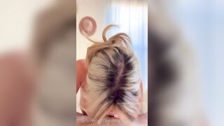Blonde Marie Dee Melons Blowjob With Cumshot POV