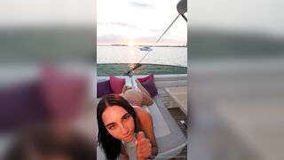 Izzy Green Gets Perfect Pounding On Boat