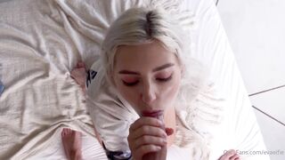 Pornstar Eva Elfie Riding Boyfriends Cock