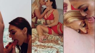 Elle Brooke FFM Threesome With Emilie Rae