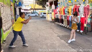 FlashingEmma In Public Teasing Real Strangers